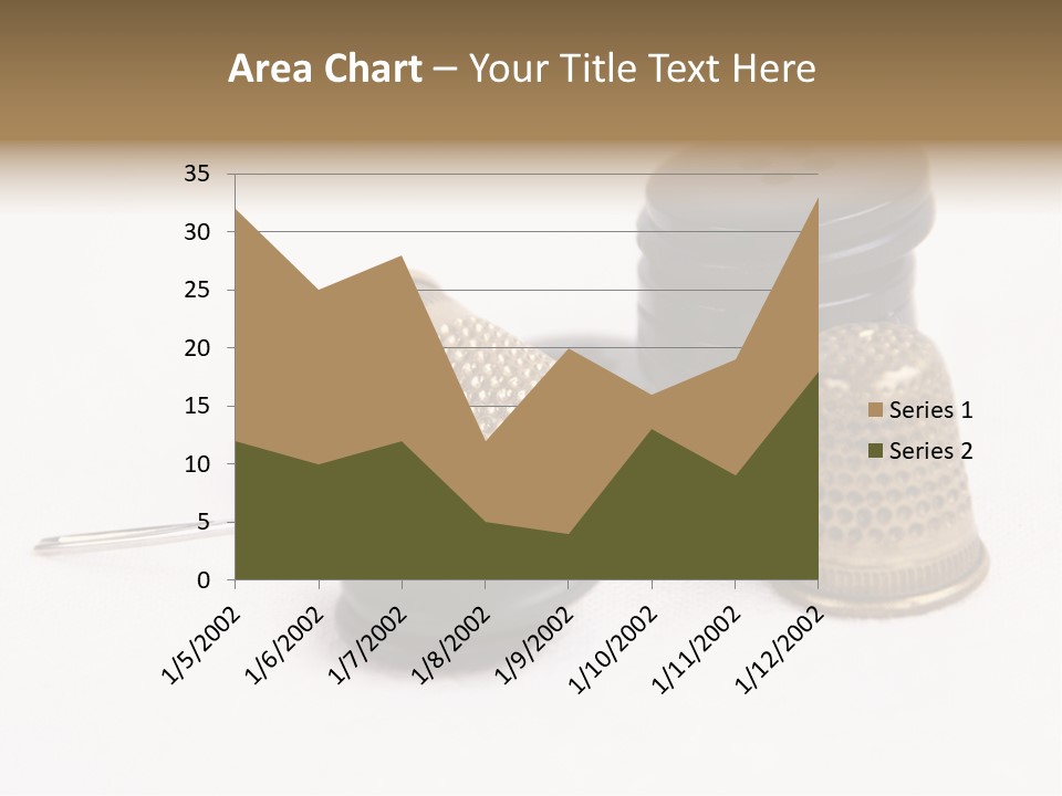 Clothing White Background Bronze PowerPoint Template