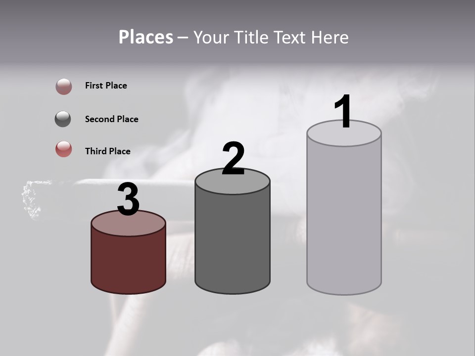 Hold Fingers Human PowerPoint Template