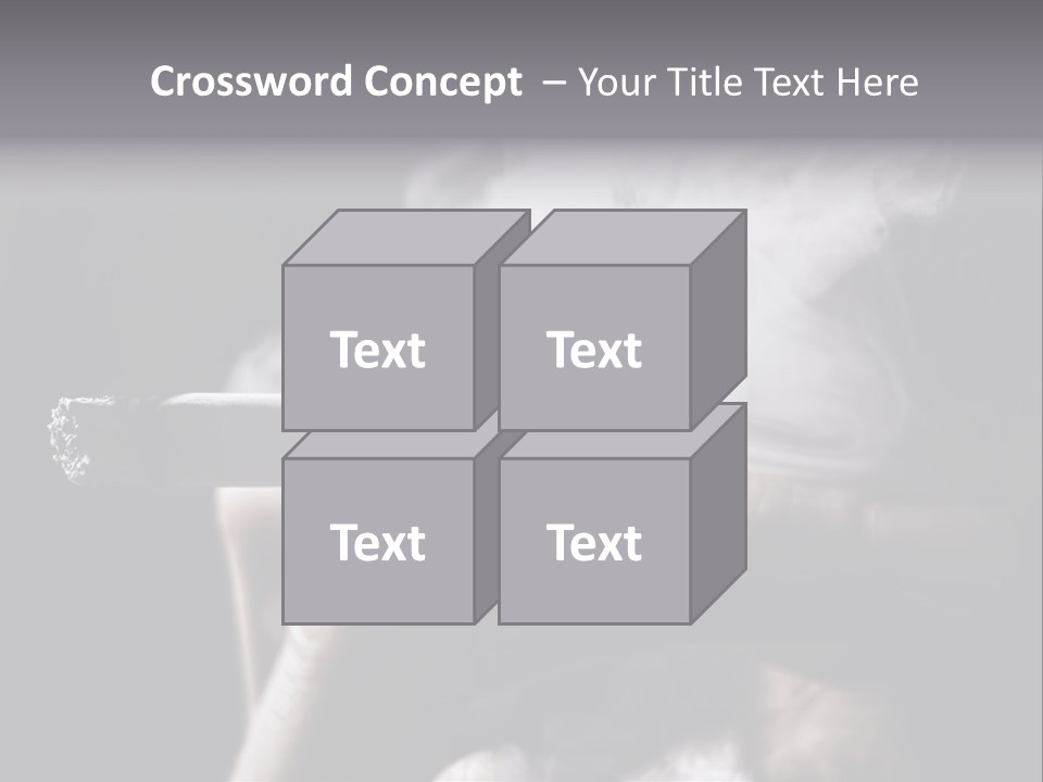Hold Fingers Human PowerPoint Template