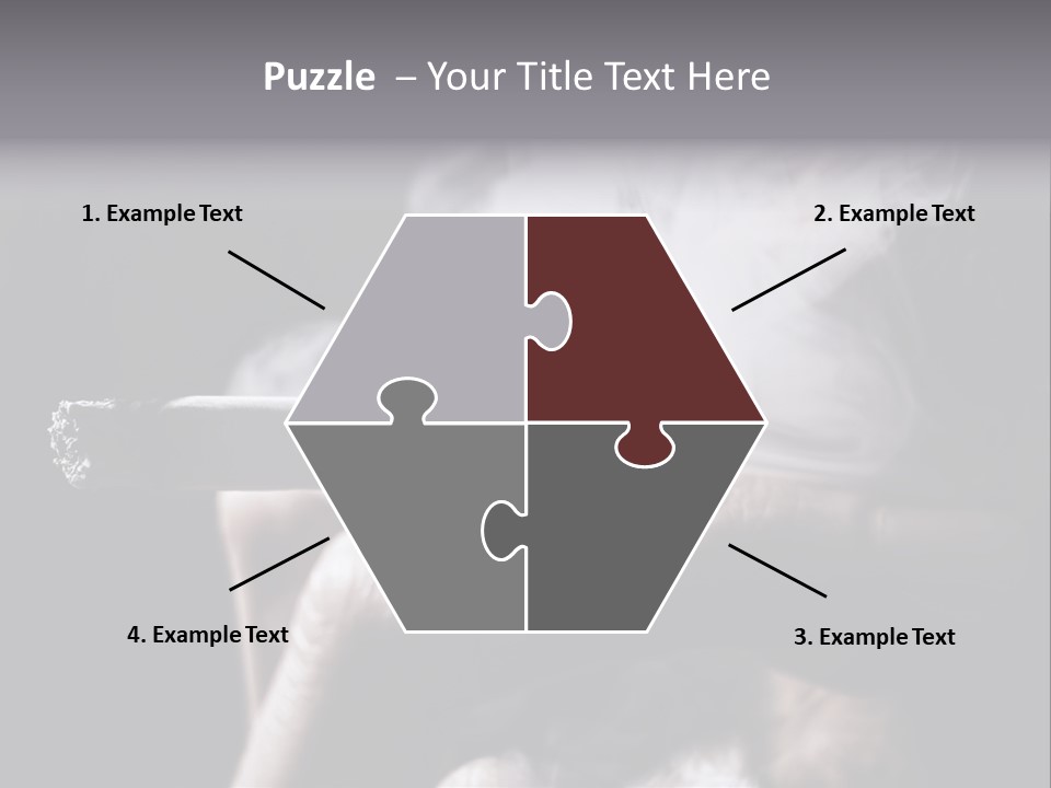 Hold Fingers Human PowerPoint Template