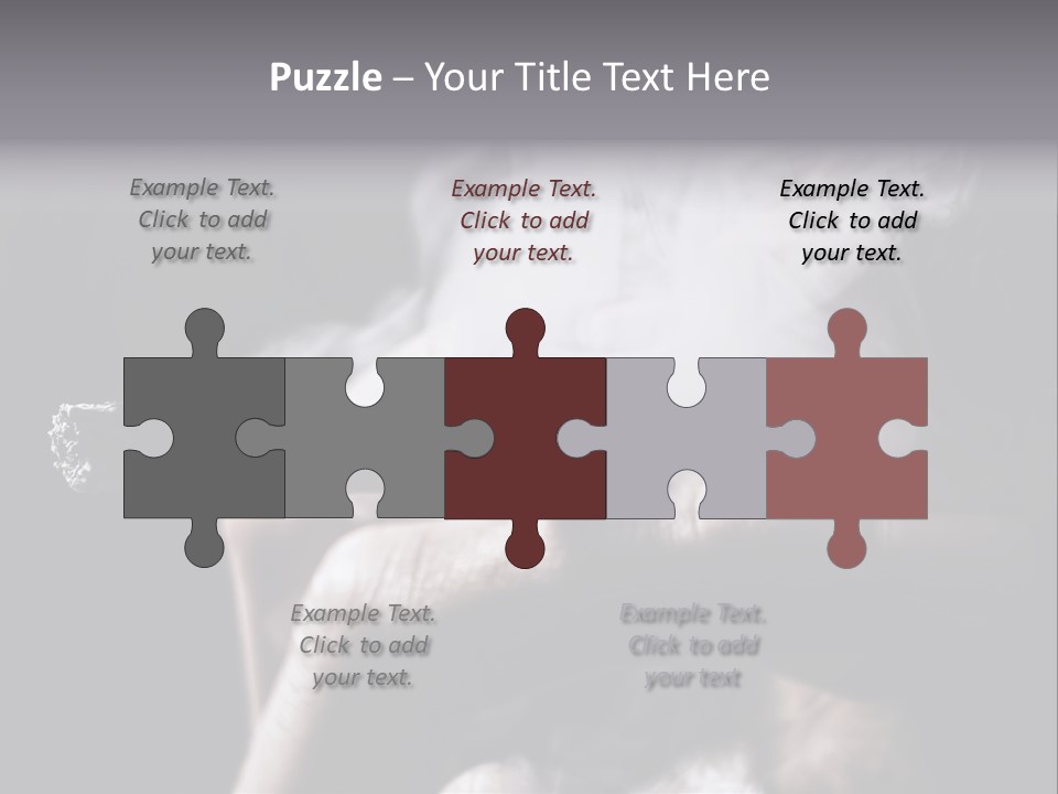 Hold Fingers Human PowerPoint Template