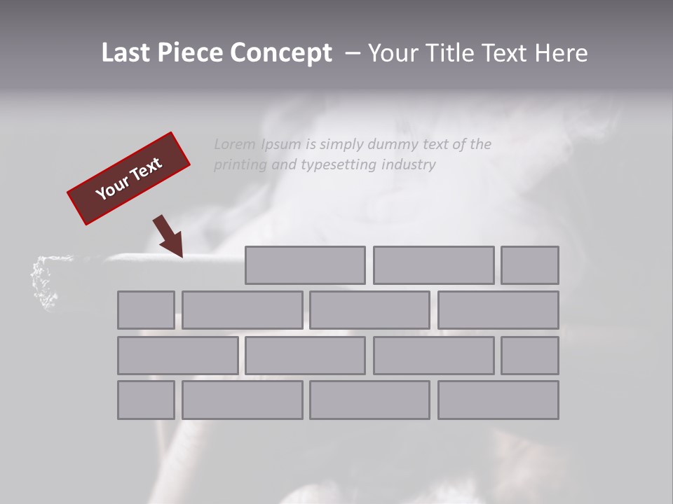 Hold Fingers Human PowerPoint Template