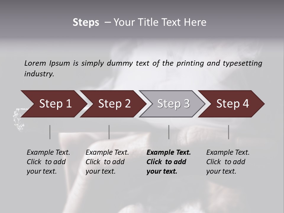 Hold Fingers Human PowerPoint Template