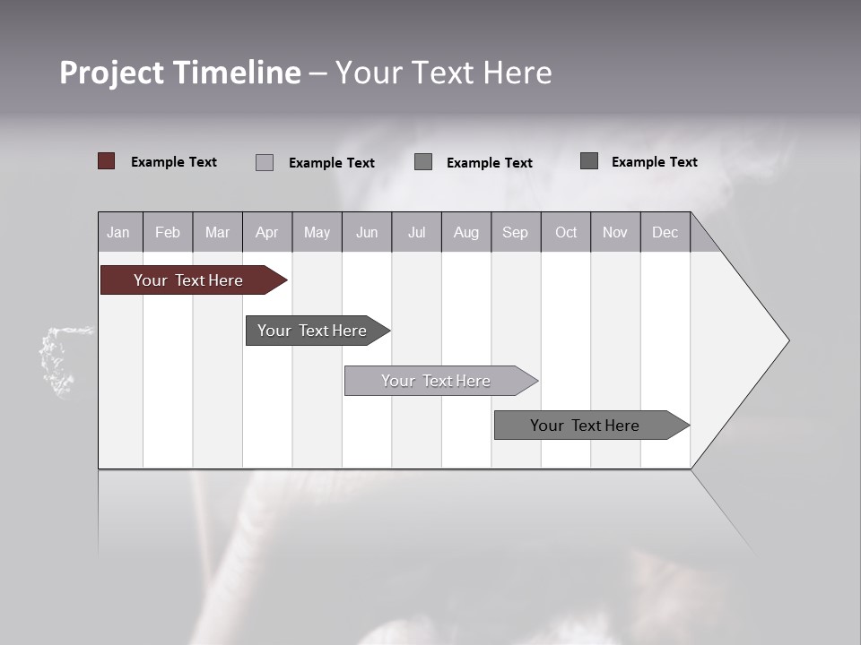 Hold Fingers Human PowerPoint Template
