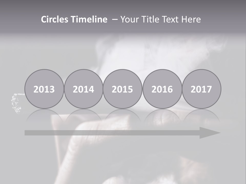 Hold Fingers Human PowerPoint Template