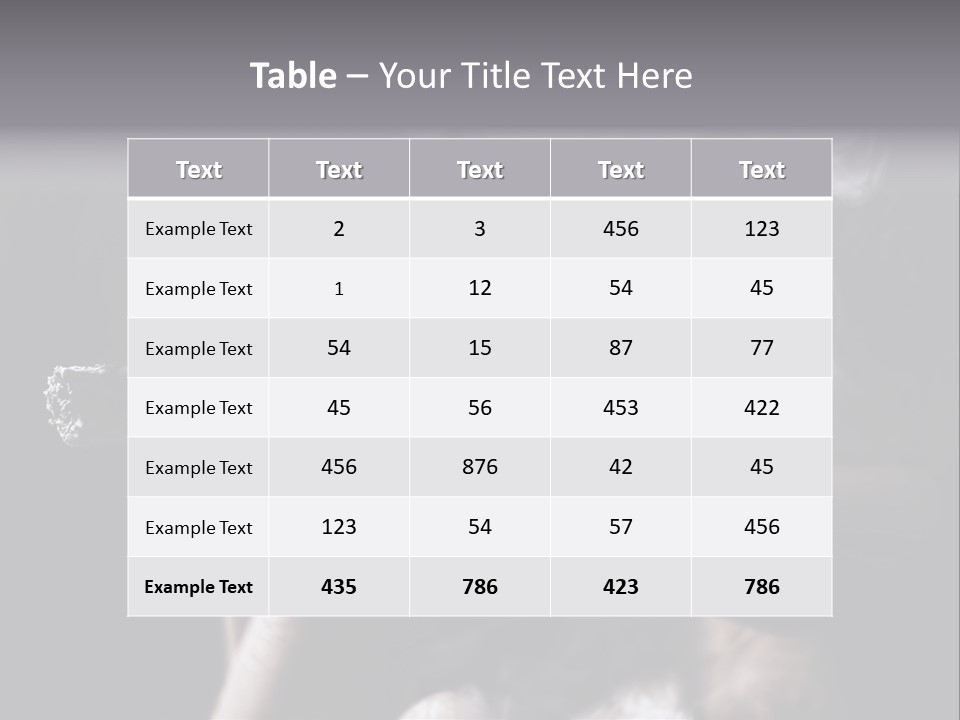 Hold Fingers Human PowerPoint Template