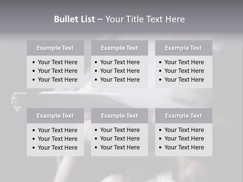 Hold Fingers Human PowerPoint Template