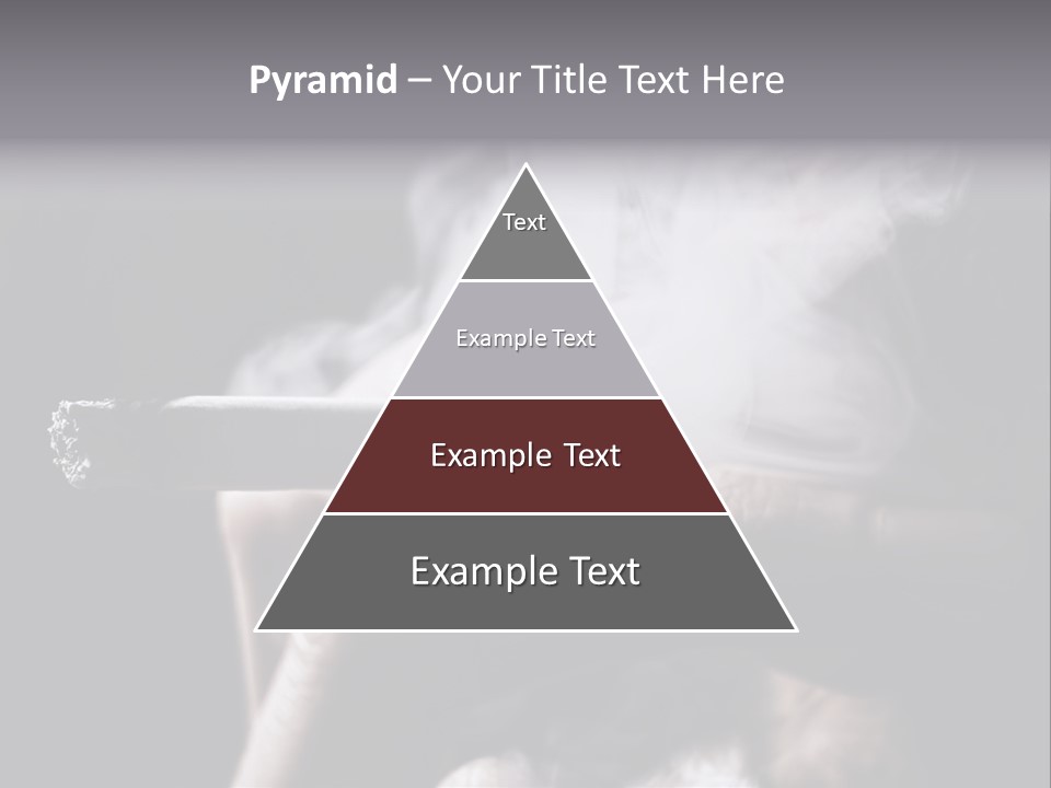 Hold Fingers Human PowerPoint Template