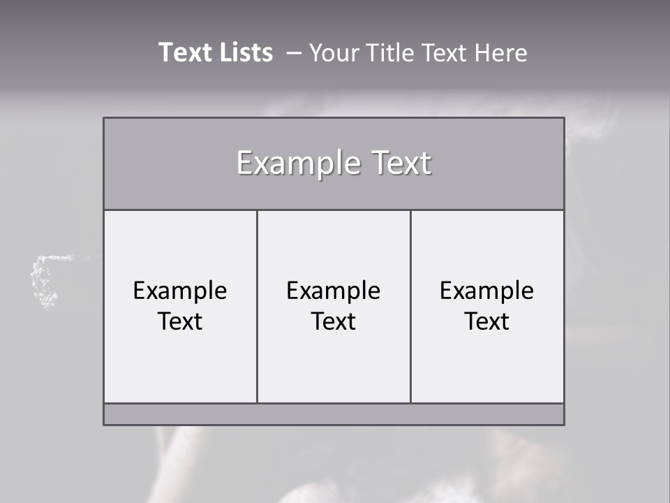 Hold Fingers Human PowerPoint Template