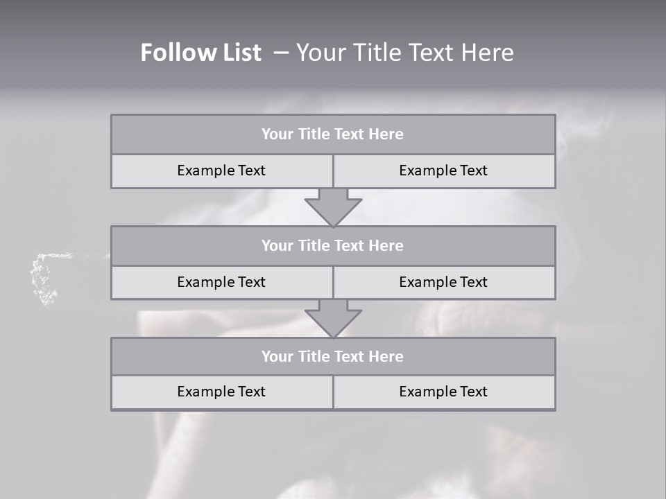 Hold Fingers Human PowerPoint Template