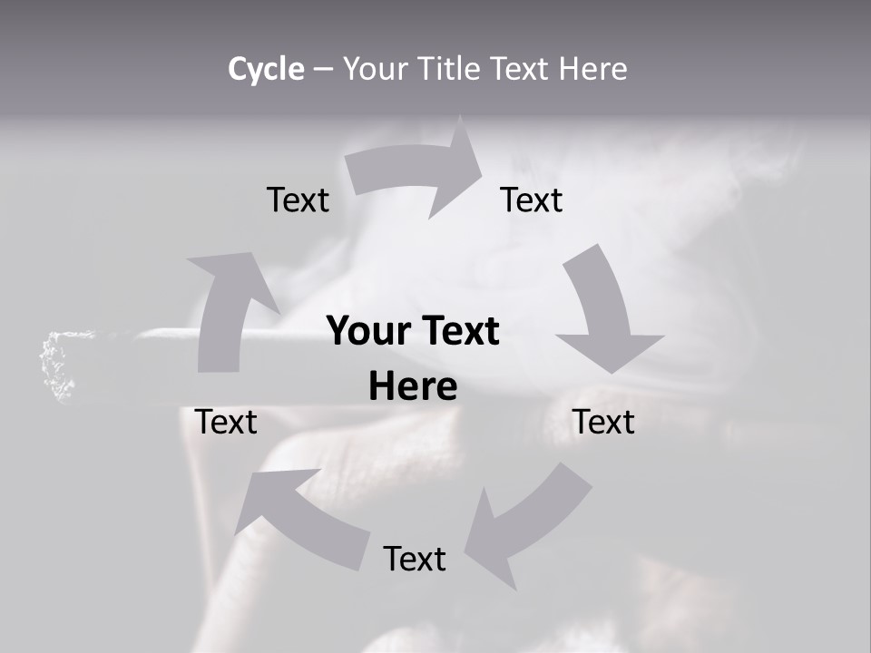 Hold Fingers Human PowerPoint Template