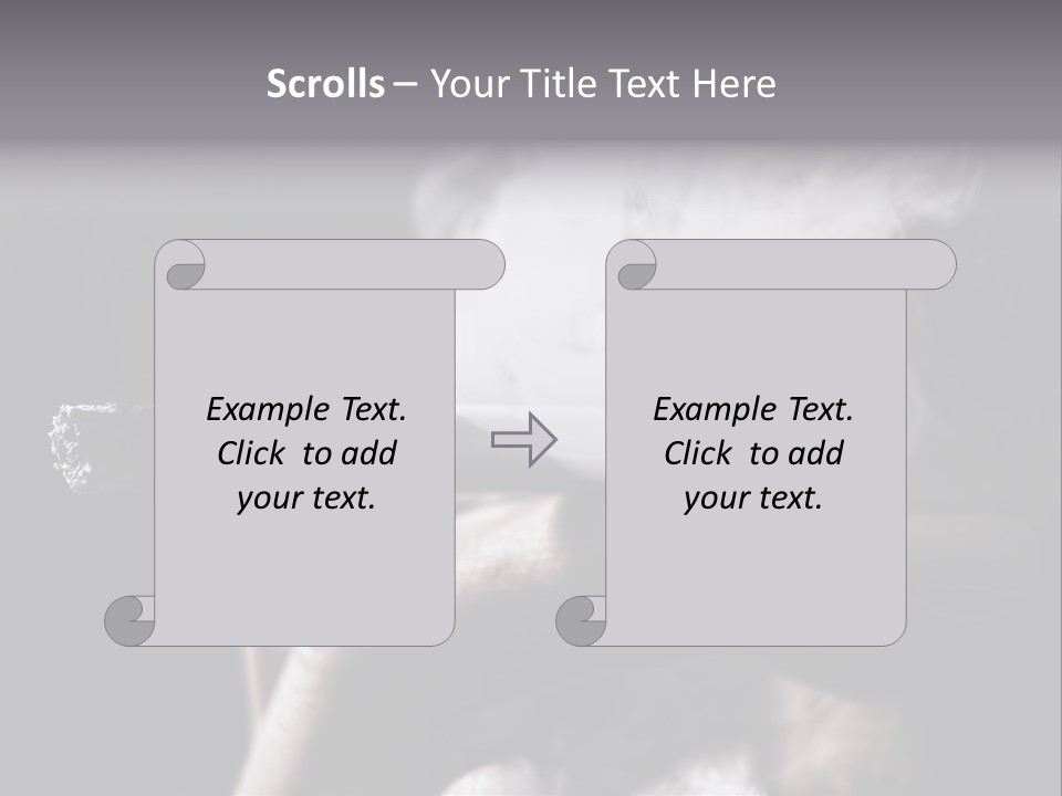 Hold Fingers Human PowerPoint Template