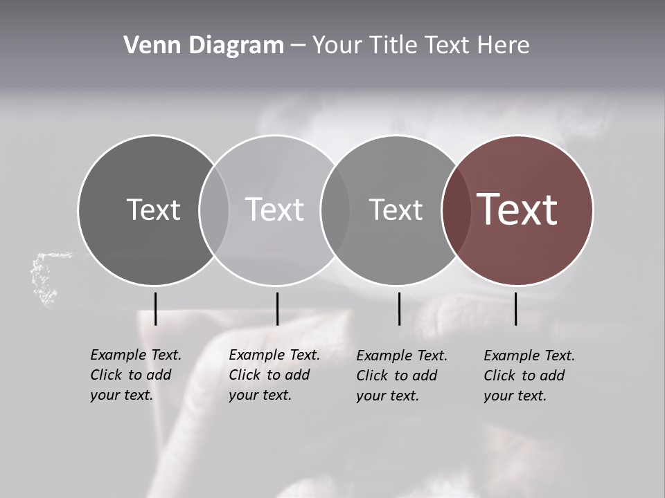 Hold Fingers Human PowerPoint Template