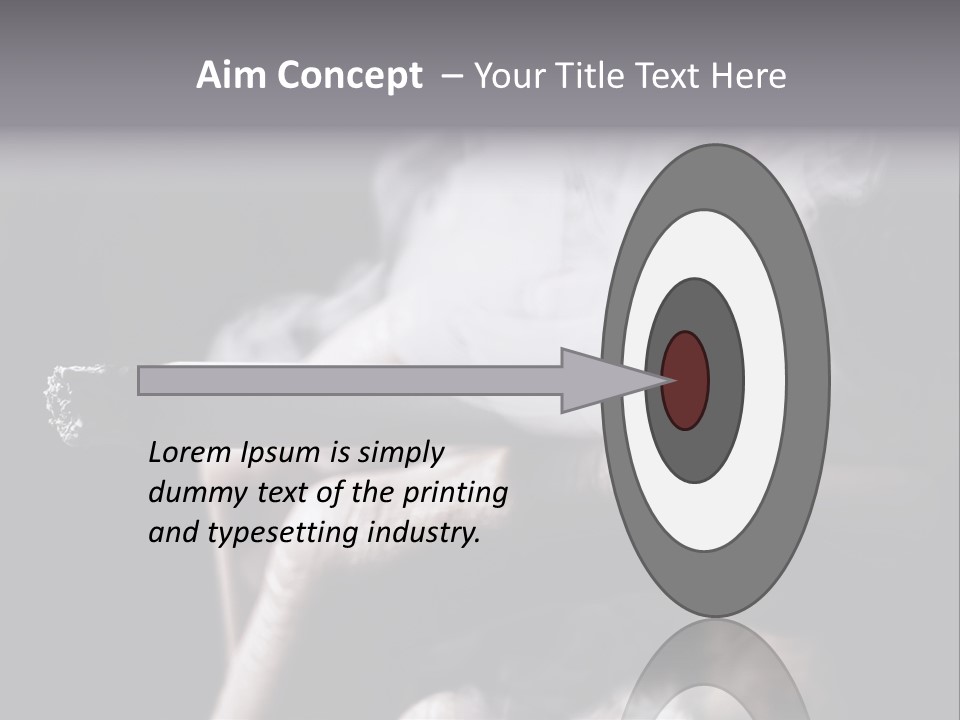 Hold Fingers Human PowerPoint Template