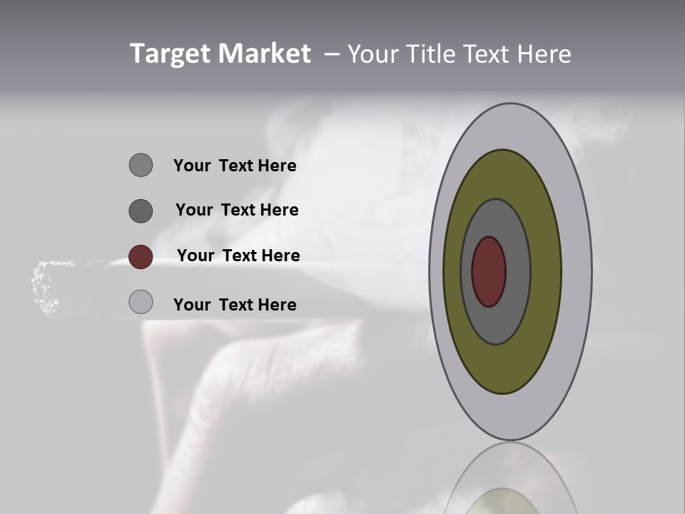 Hold Fingers Human PowerPoint Template