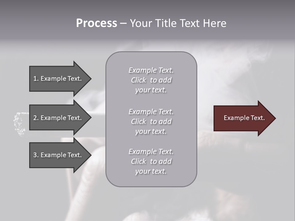 Hold Fingers Human PowerPoint Template