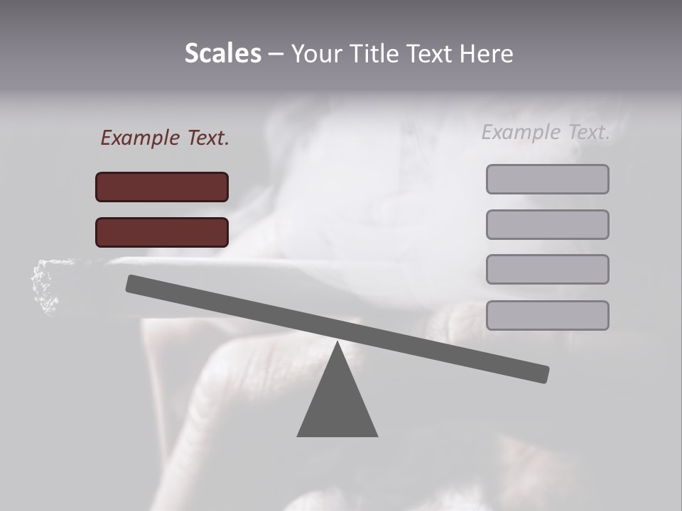 Hold Fingers Human PowerPoint Template