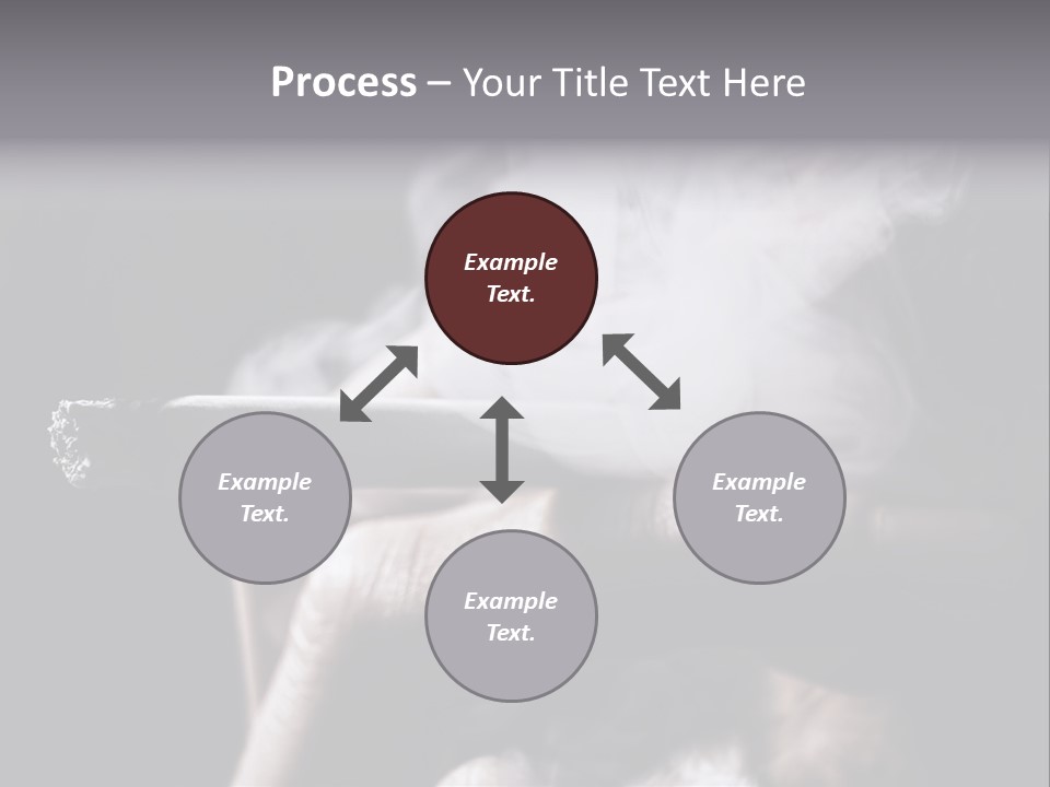 Hold Fingers Human PowerPoint Template