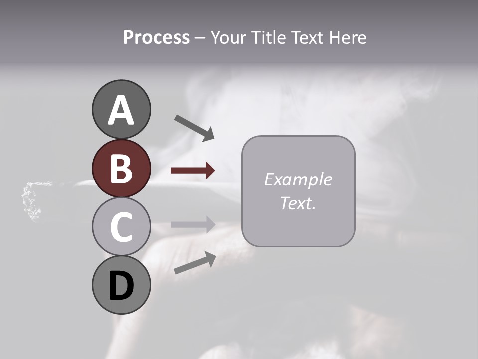 Hold Fingers Human PowerPoint Template