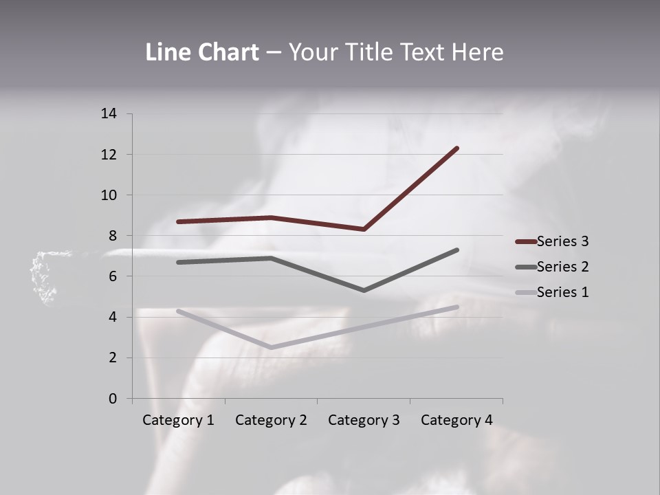 Hold Fingers Human PowerPoint Template