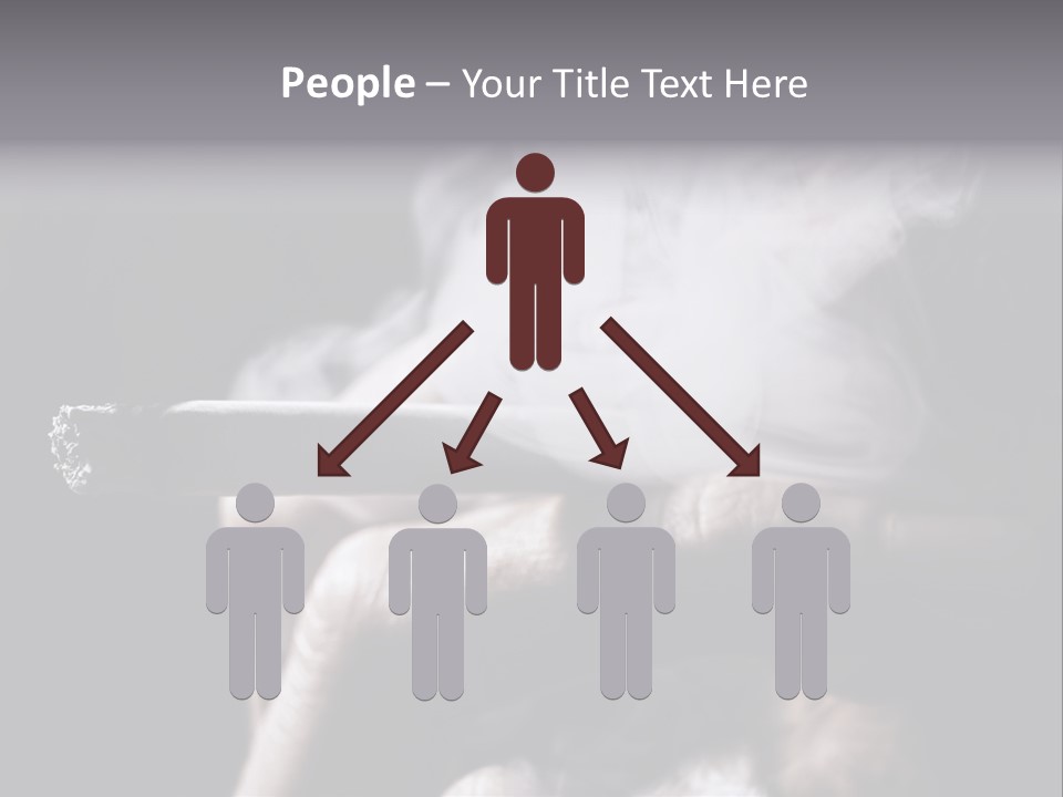 Hold Fingers Human PowerPoint Template