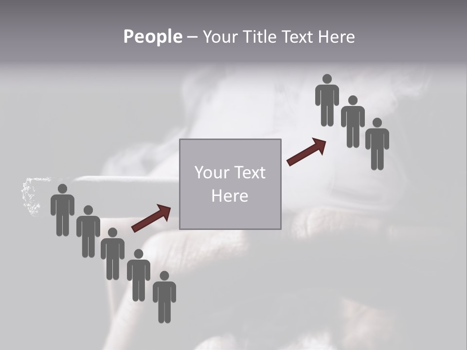 Hold Fingers Human PowerPoint Template