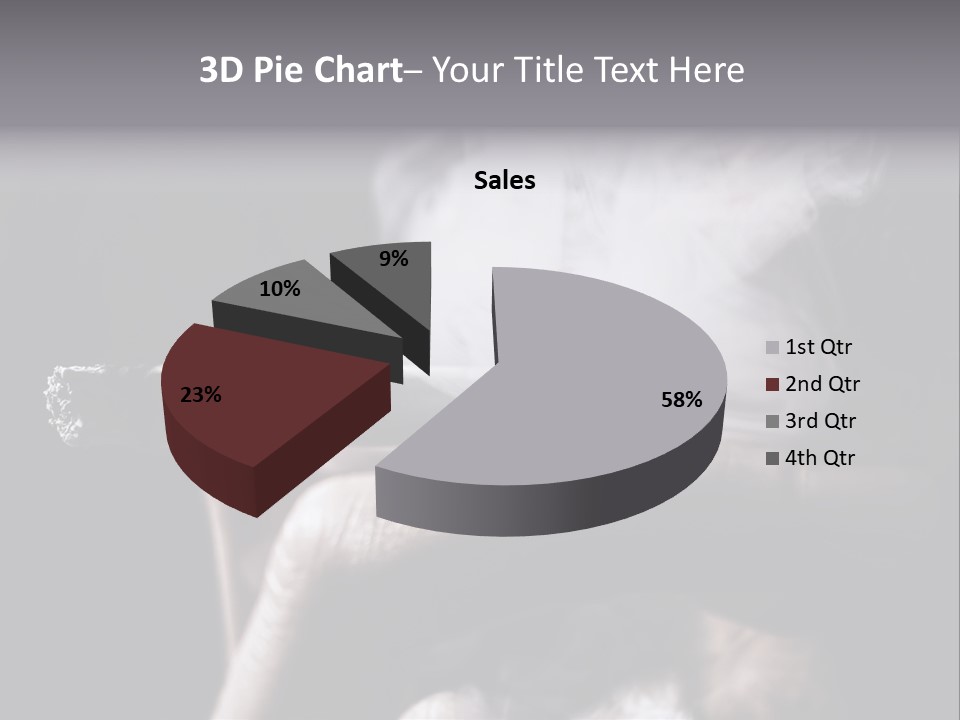 Hold Fingers Human PowerPoint Template