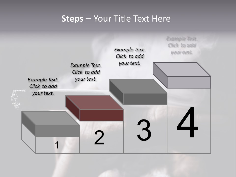 Hold Fingers Human PowerPoint Template
