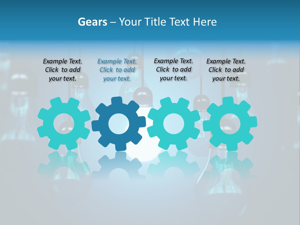 Lightbulb Nobody Idea PowerPoint Template