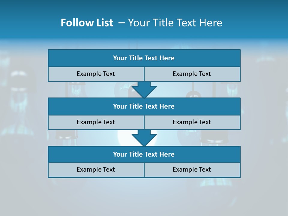 Lightbulb Nobody Idea PowerPoint Template