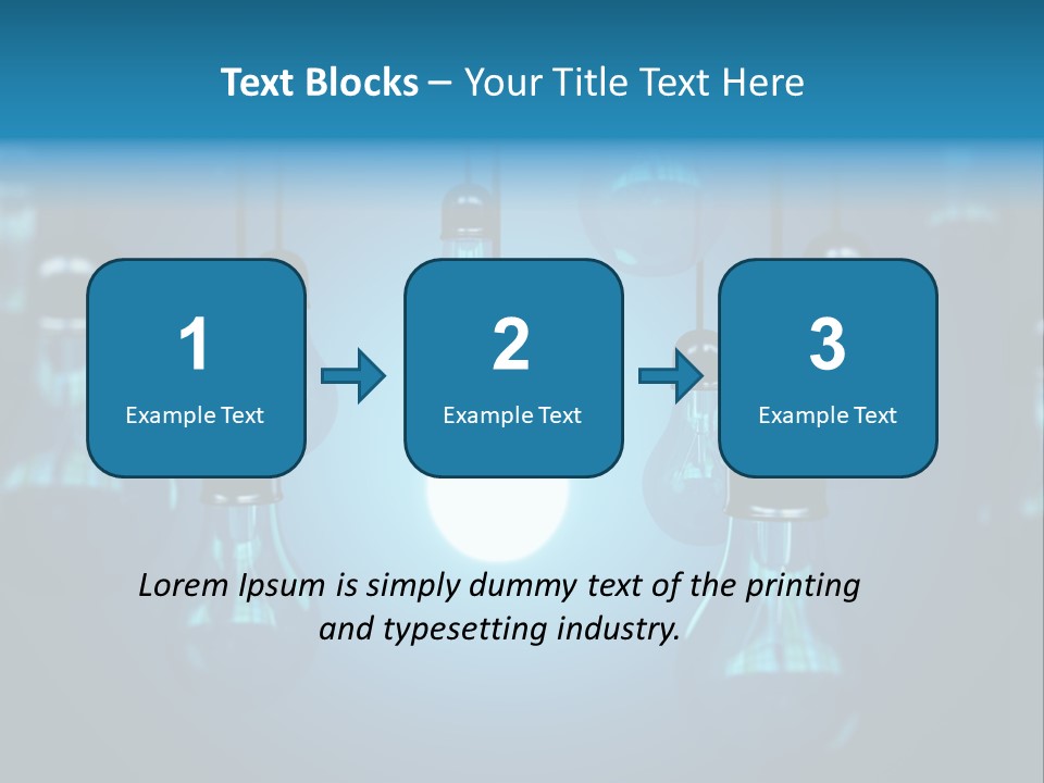 Lightbulb Nobody Idea PowerPoint Template