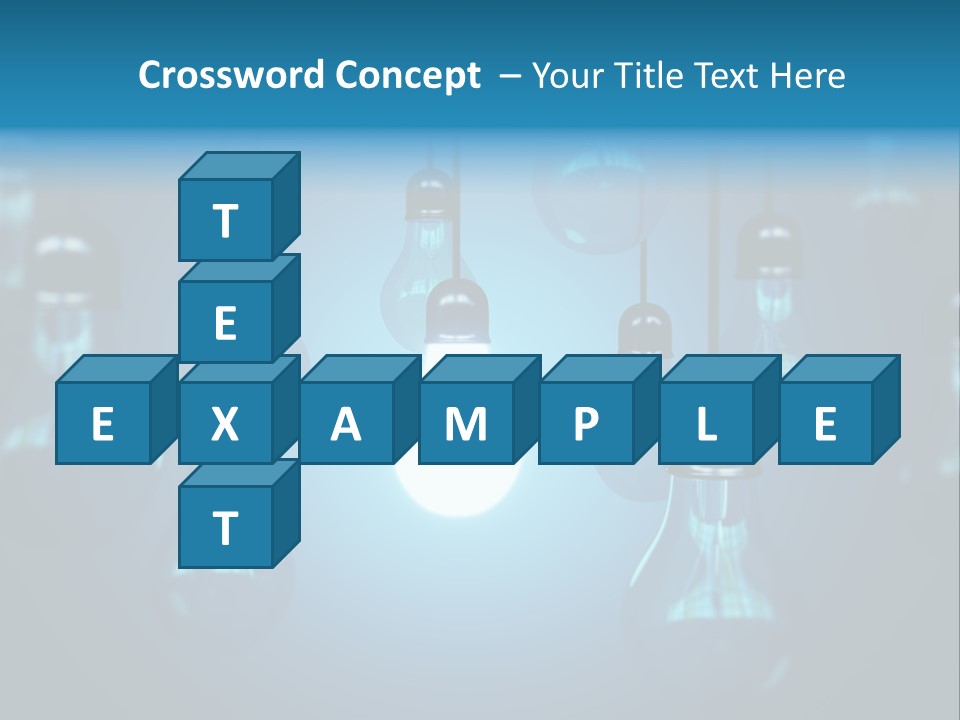 Lightbulb Nobody Idea PowerPoint Template