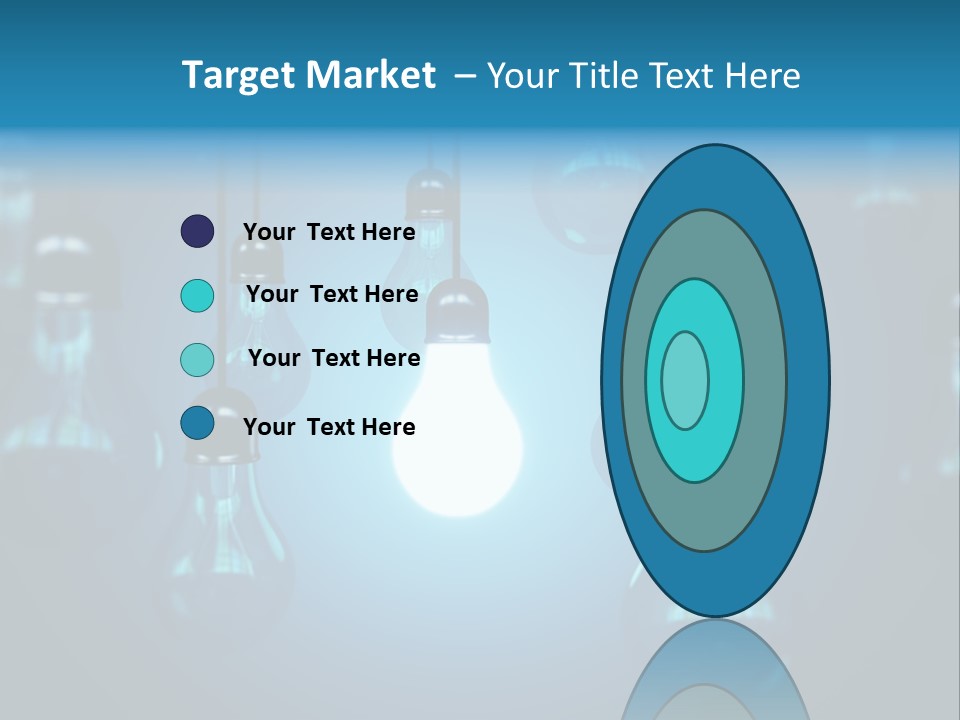 Lightbulb Nobody Idea PowerPoint Template