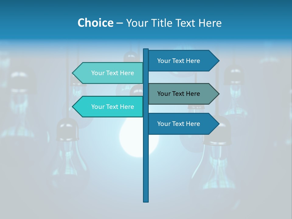 Lightbulb Nobody Idea PowerPoint Template