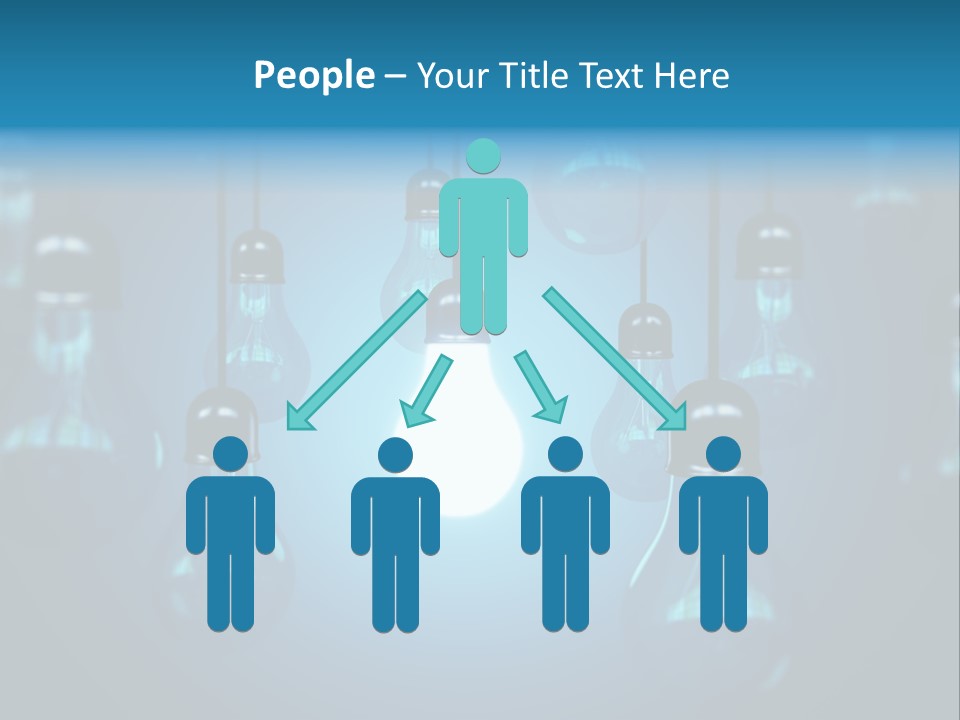 Lightbulb Nobody Idea PowerPoint Template