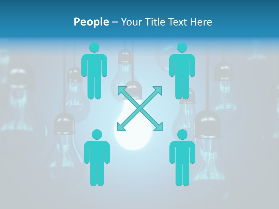 Lightbulb Nobody Idea PowerPoint Template