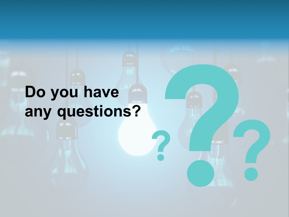 Lightbulb Nobody Idea PowerPoint Template