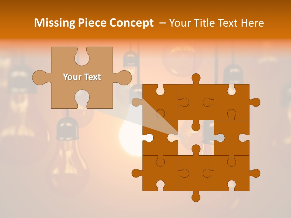 Single White Electrical PowerPoint Template