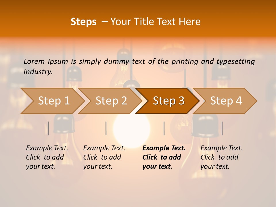 Single White Electrical PowerPoint Template