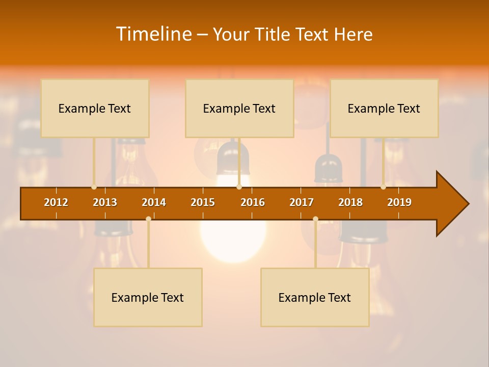 Single White Electrical PowerPoint Template