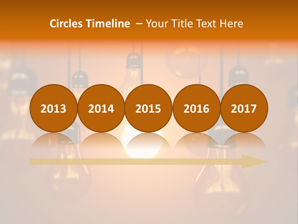 Single White Electrical PowerPoint Template