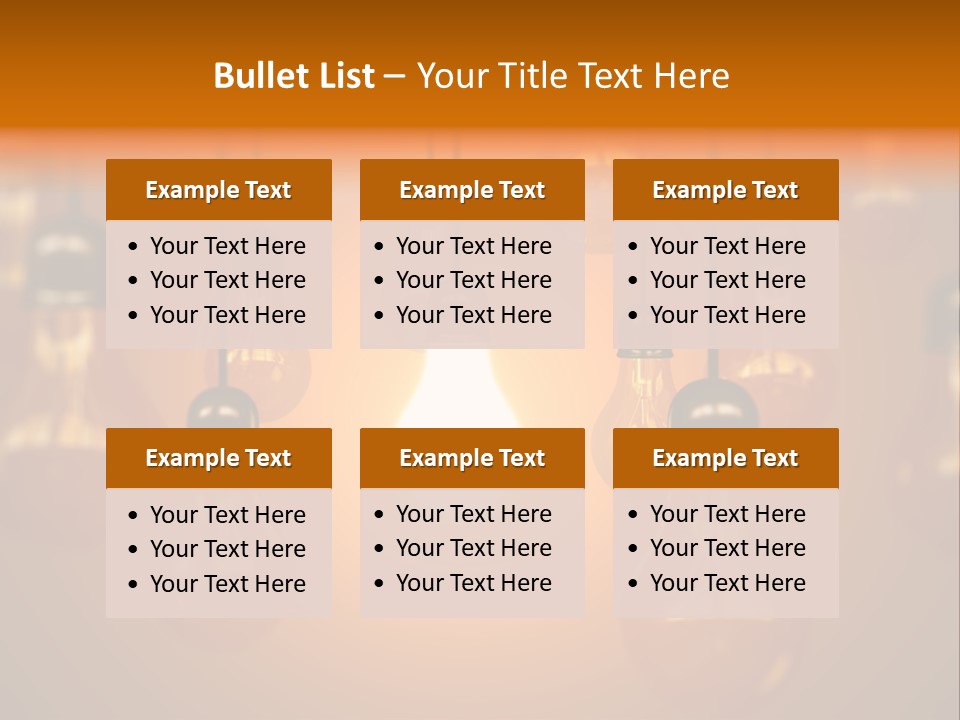 Single White Electrical PowerPoint Template