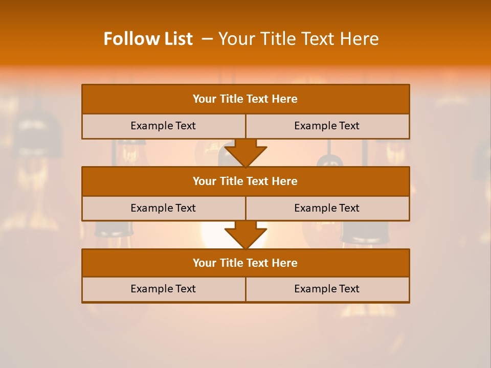 Single White Electrical PowerPoint Template