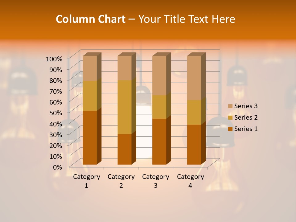 Single White Electrical PowerPoint Template