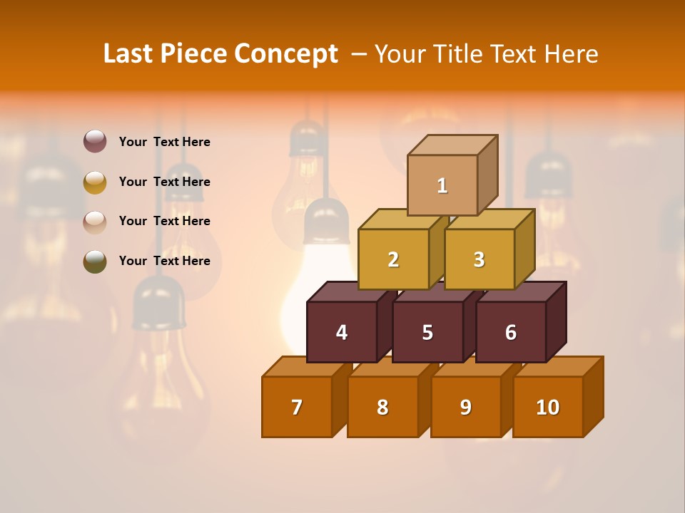 Single White Electrical PowerPoint Template