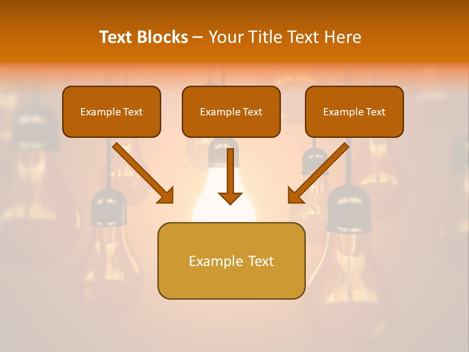Single White Electrical PowerPoint Template