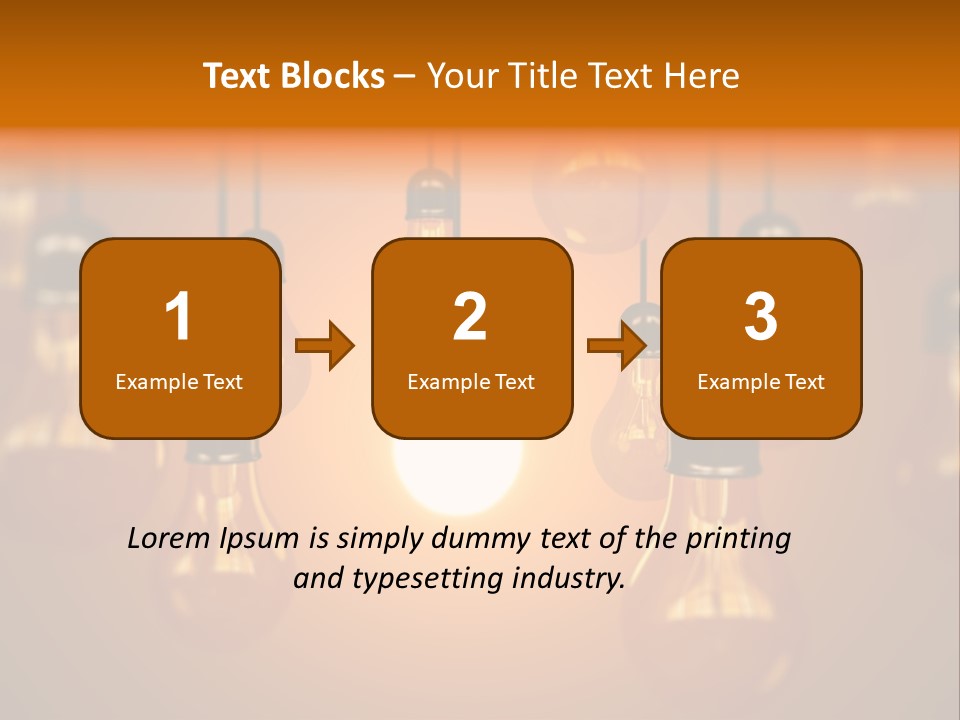 Single White Electrical PowerPoint Template