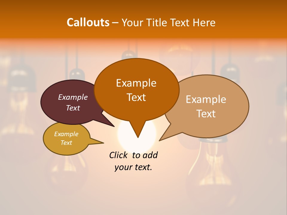 Single White Electrical PowerPoint Template