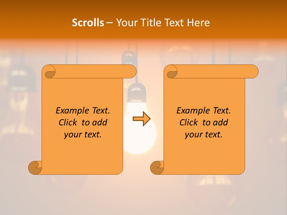 Single White Electrical PowerPoint Template