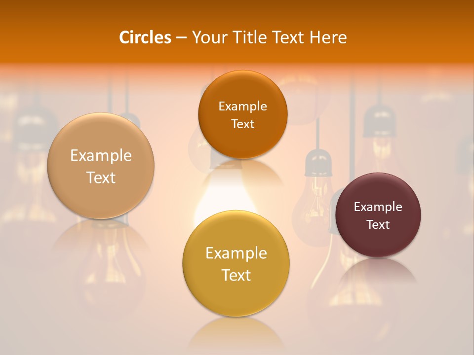 Single White Electrical PowerPoint Template